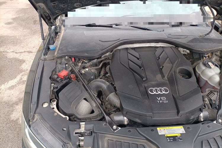 Used Audi A8 2018 A8L 55 TFSI quattro Launch Edition Elite Model Engine Bay Right