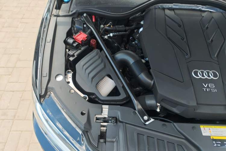 Used Audi A8 2018 A8L 55 TFSI quattro Launch Edition Elite Model Engine Bay Right