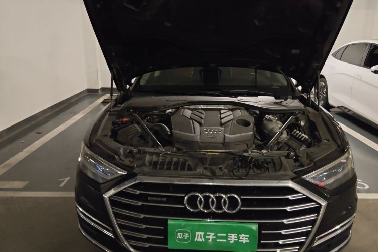 Used Audi A8 2018 A8L 55 TFSI quattro Launch Edition Elite Model Engine Bay Right