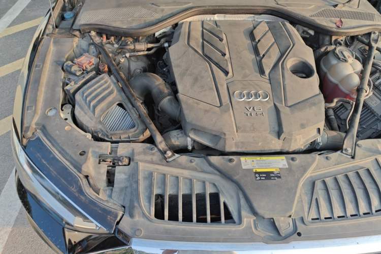 Used Audi A8 2018 A8L 55 TFSI quattro Launch Edition Prestige Model Engine Bay Right
