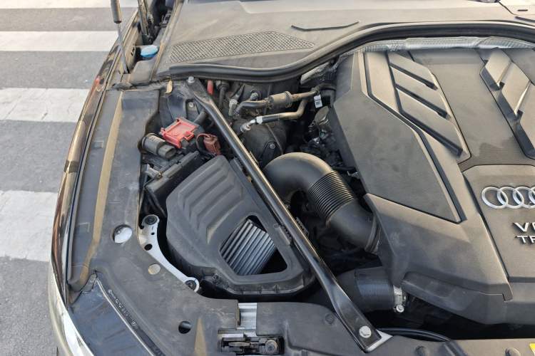 Used Audi A8 2018 A8L 55 TFSI quattro Launch Edition Elite Model Engine Bay Right
