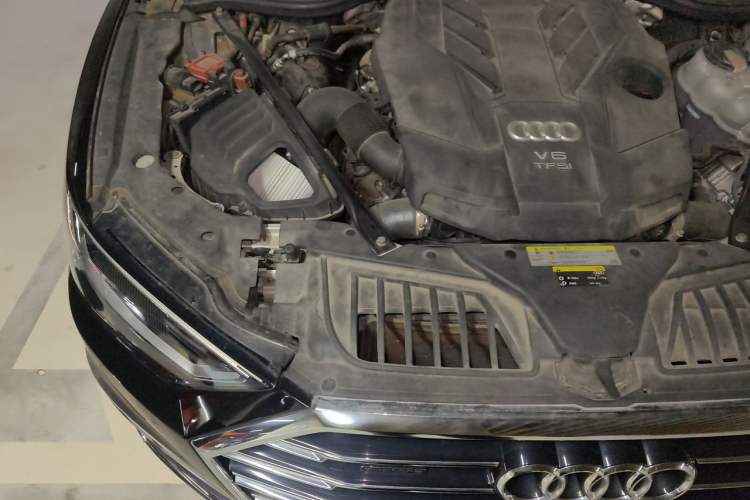 Used Audi A8 2018 A8L 55 TFSI quattro Launch Edition Elite Model Engine Bay Right