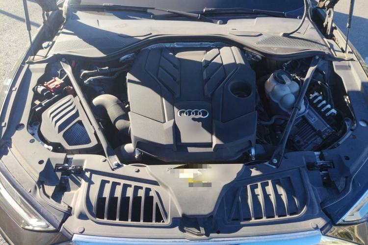 Used Audi A8 2018 A8L 55 TFSI quattro Launch Edition Elite Model Engine Bay