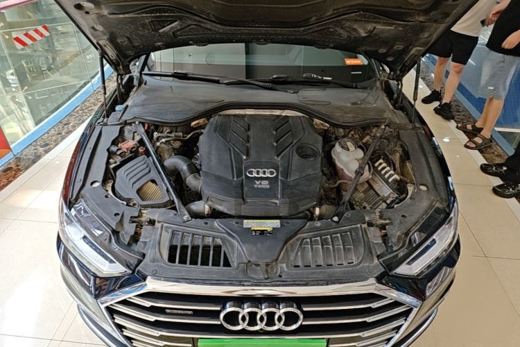 Used Audi A8 2018 A8L 55 TFSI quattro Luxury Edition Engine Bay