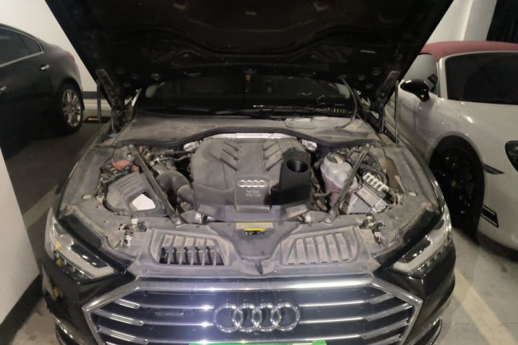 Used Audi A8 2018 A8L 55 TFSI quattro Luxury Edition Engine Bay