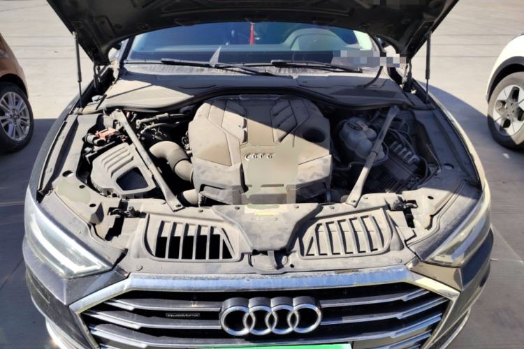 Used Audi A8 2018 A8L 55 TFSI quattro Launch Edition Elite Model Engine Bay