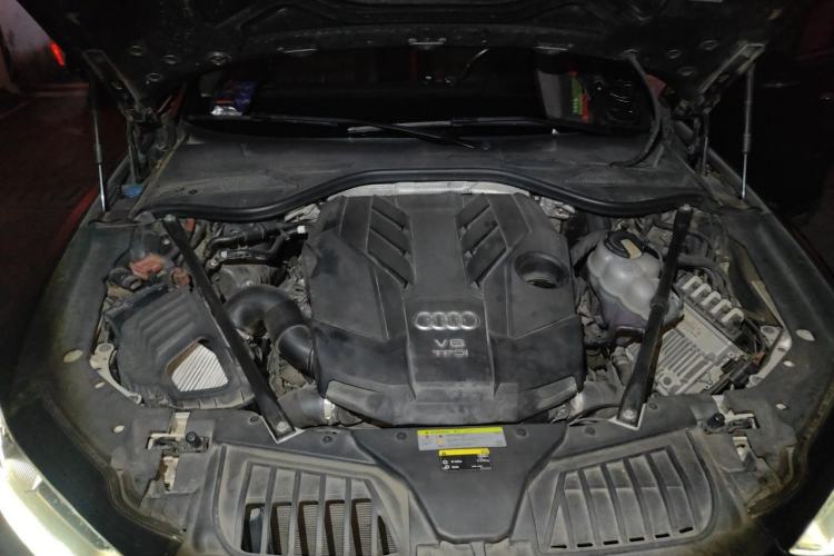 Used Audi A8 2018 A8L 55 TFSI quattro Luxury Edition Engine Bay