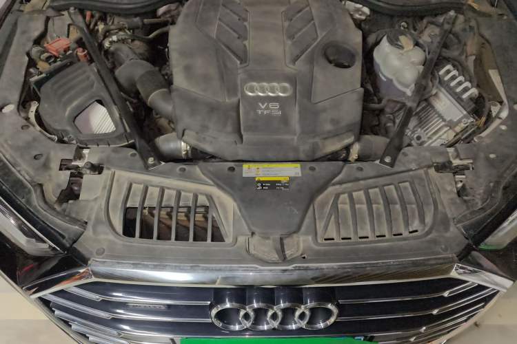 Used Audi A8 2018 A8L 55 TFSI quattro Launch Edition Elite Model Engine Bay