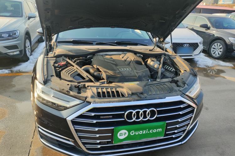 Used Audi A8 2018 A8L 55 TFSI quattro Luxury Edition Engine Bay
