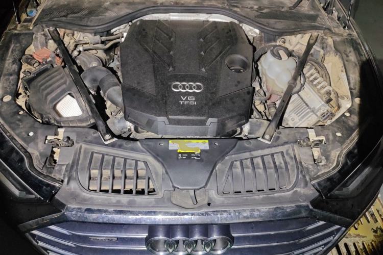 Used Audi A8 2018 A8L 55 TFSI quattro Launch Edition Prestige Model Engine Bay