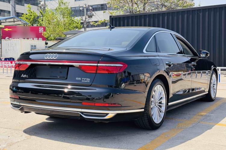 Used Audi A8 2018 A8L 55 TFSI quattro Launch Edition Elite Model Exterior 4