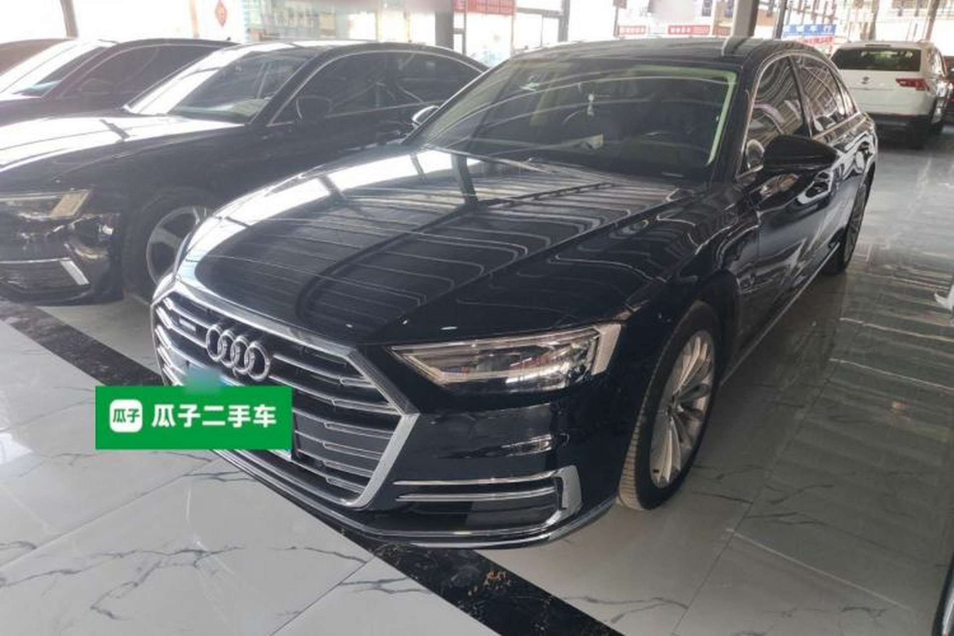 Used Audi A8 2018 A8L 55 TFSI quattro Launch Edition Elite Model Front Left 45 Deg