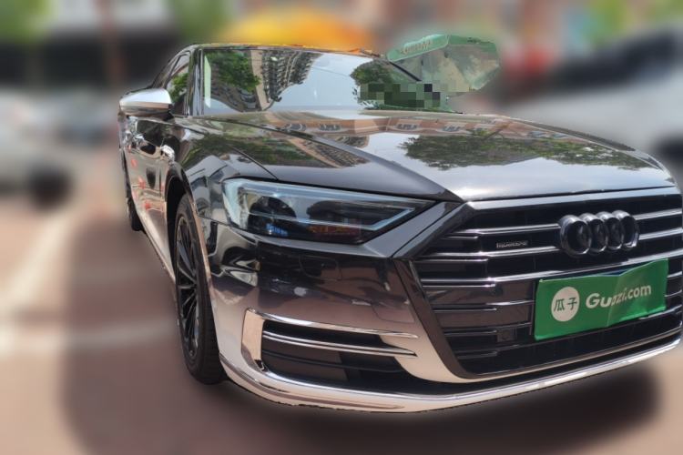 Used Audi A8 2018 A8L 55 TFSI quattro Launch Edition Elite Model Front Right 45 Deg