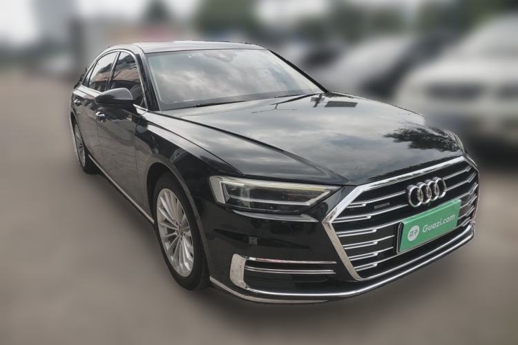 Used Audi A8 2018 A8L 55 TFSI quattro Launch Edition Elite Model Front Right 45 Deg