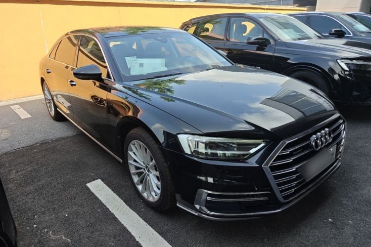 Used Audi A8 2018 A8L 55 TFSI quattro Launch Edition Elite Model Front Right 45 Deg