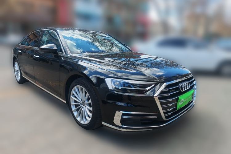 Used Audi A8 2018 A8L 55 TFSI quattro Launch Edition Elite Model Front Right 45 Deg