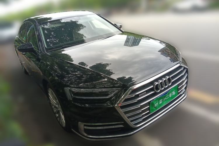 Used Audi A8 2018 A8L 55 TFSI quattro Launch Edition Elite Model Front Right 45 Deg