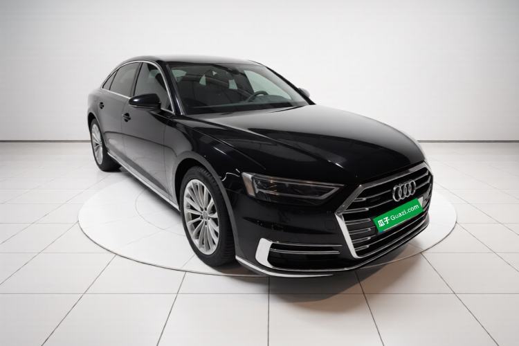 Used Audi A8 2018 A8L 55 TFSI quattro Launch Edition Elite Model Front Right 45 Deg