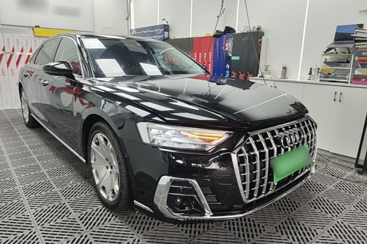 Used Audi A8 2018 A8L 55 TFSI quattro Launch Edition Elite Model Front Right 45 Deg