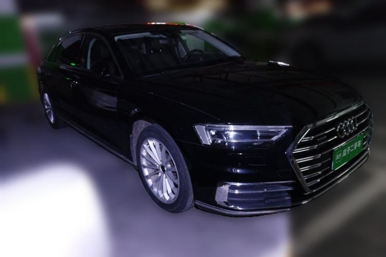 Used Audi A8 2018 A8L 55 TFSI quattro Launch Edition Elite Model Front Right 45 Deg