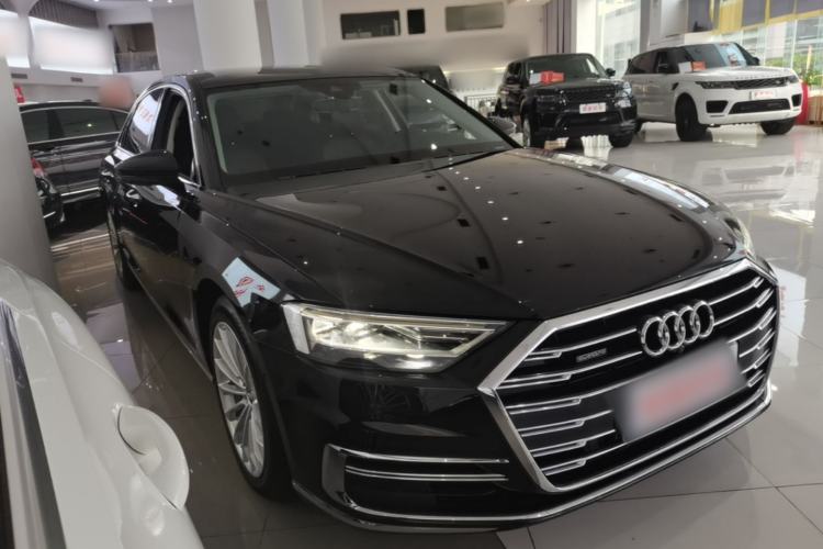 Used Audi A8 2018 A8L 55 TFSI quattro Launch Edition Elite Model Front Right 45 Deg