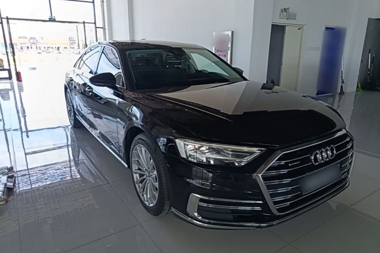 Used Audi A8 2018 A8L 55 TFSI quattro Launch Edition Elite Model Front Right 45 Deg