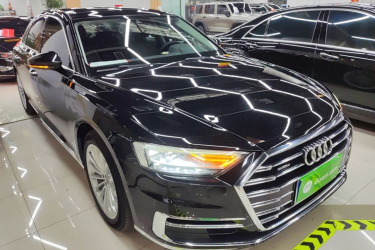 Used Audi A8 2018 A8L 55 TFSI quattro Launch Edition Elite Model Front Right 45 Deg