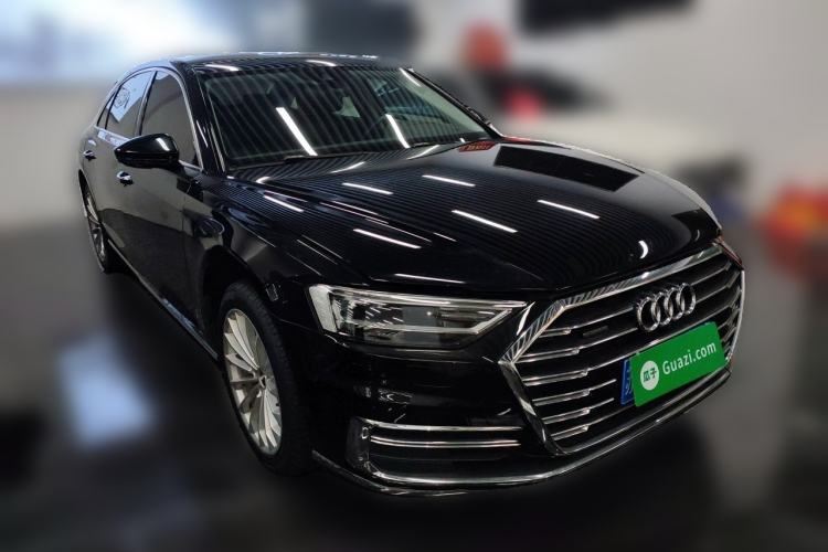 Used Audi A8 2018 A8L 55 TFSI quattro Launch Edition Elite Model Front Right 45 Deg