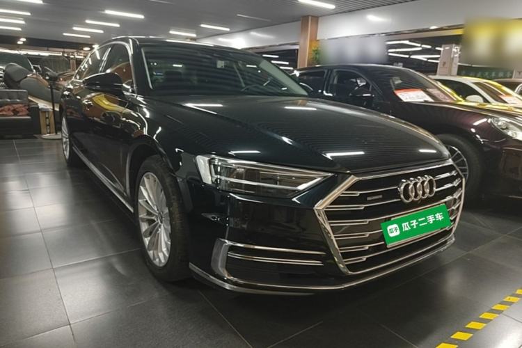 Used Audi A8 2018 A8L 55 TFSI quattro Launch Edition Elite Model Front Right 45 Deg