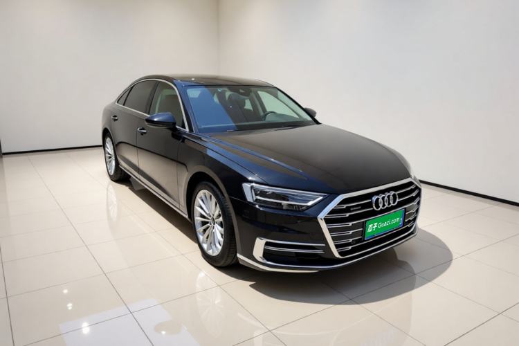 Used Audi A8 2018 A8L 55 TFSI quattro Launch Edition Elite Model Front Right 45 Deg