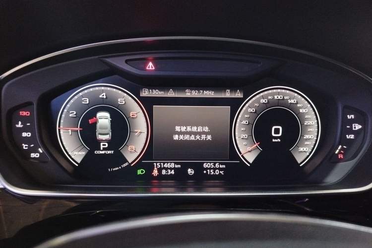 Used Audi A8 2018 A8L 55 TFSI quattro Launch Edition Prestige Model Instrument Cluster