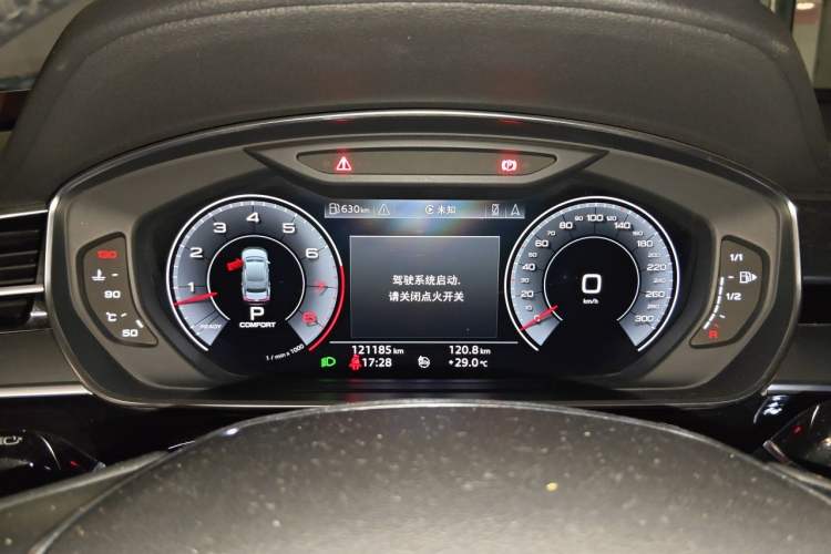 Used Audi A8 2018 A8L 55 TFSI quattro Launch Edition Elite Model Instrument Cluster