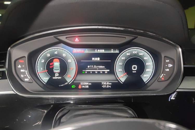 Used Audi A8 2018 A8L 55 TFSI quattro Launch Edition Elite Model Instrument Cluster