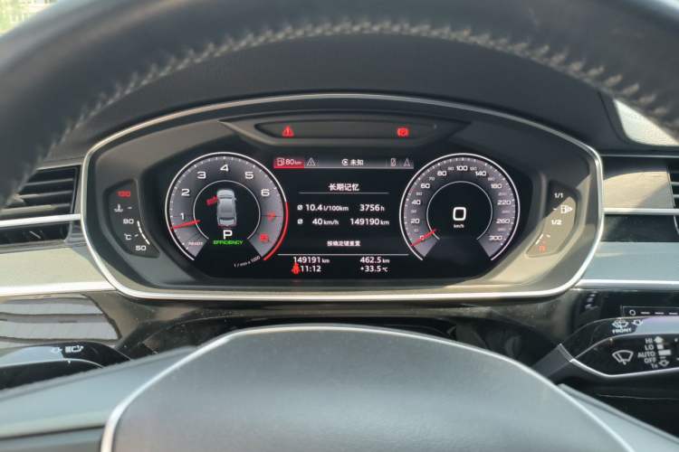 Used Audi A8 2018 A8L 55 TFSI quattro Launch Edition Elite Model Instrument Cluster