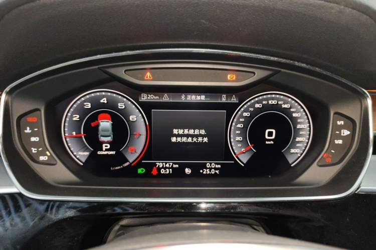 Used Audi A8 2018 A8L 55 TFSI quattro Launch Edition Elite Model Instrument Cluster