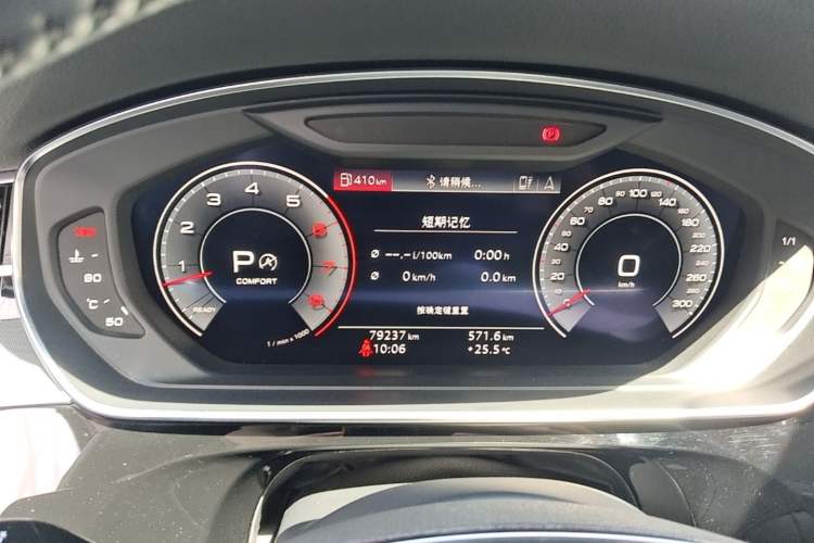 Used Audi A8 2018 A8L 55 TFSI quattro Launch Edition Elite Model Instrument Cluster