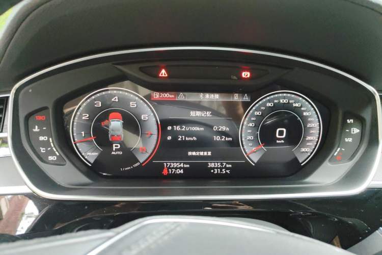 Used Audi A8 2018 A8L 55 TFSI quattro Launch Edition Elite Model Instrument Cluster