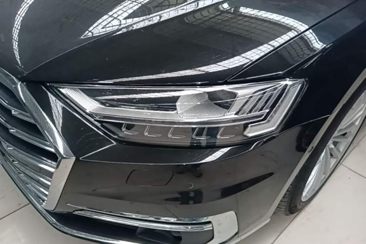 Used Audi A8 2018 A8L 55 TFSI quattro Launch Edition Elite Model Left Front Headlight