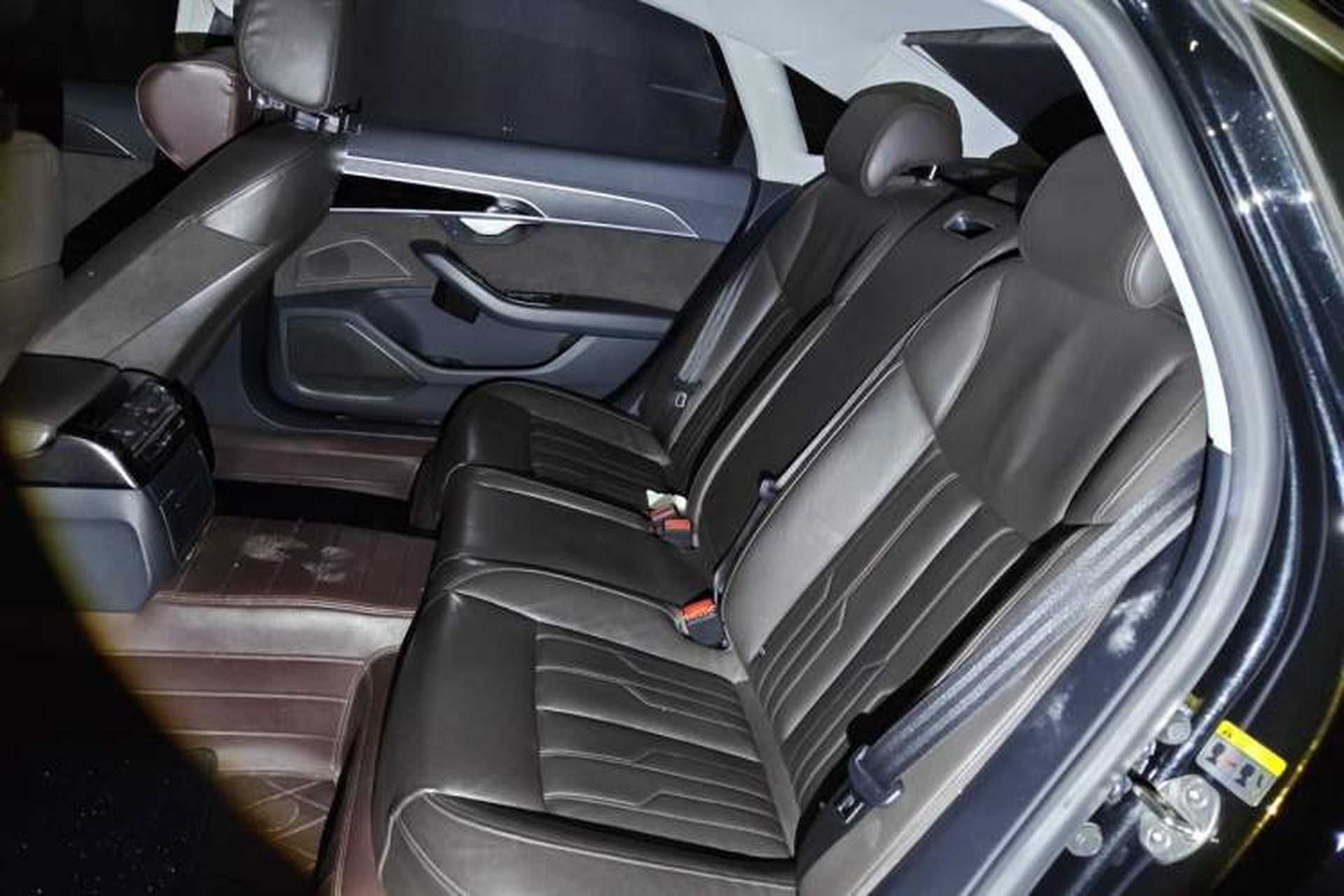 Used Audi A8 2018 A8L 55 TFSI quattro Launch Edition Elite Model Left Rear Seat