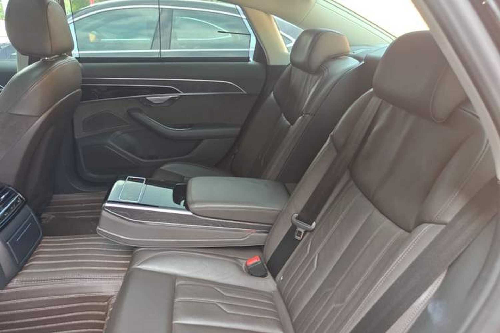 Used Audi A8 2018 A8L 55 TFSI quattro Launch Edition Elite Model Left Rear Seat
