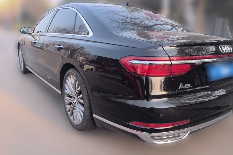 Used Audi A8 2018 A8L 55 TFSI quattro Launch Edition Elite Model Rear Left 45 Deg