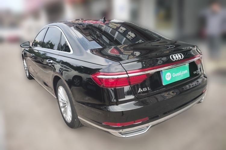 Used Audi A8 2018 A8L 55 TFSI quattro Launch Edition Elite Model Rear Left 45 Deg