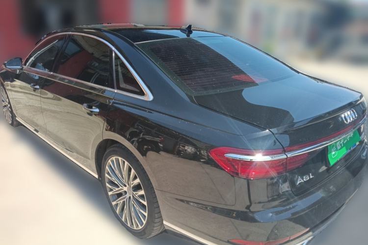Used Audi A8 2018 A8L 55 TFSI quattro Launch Edition Elite Model Rear Left 45 Deg