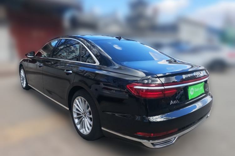 Used Audi A8 2018 A8L 55 TFSI quattro Launch Edition Elite Model Rear Left 45 Deg