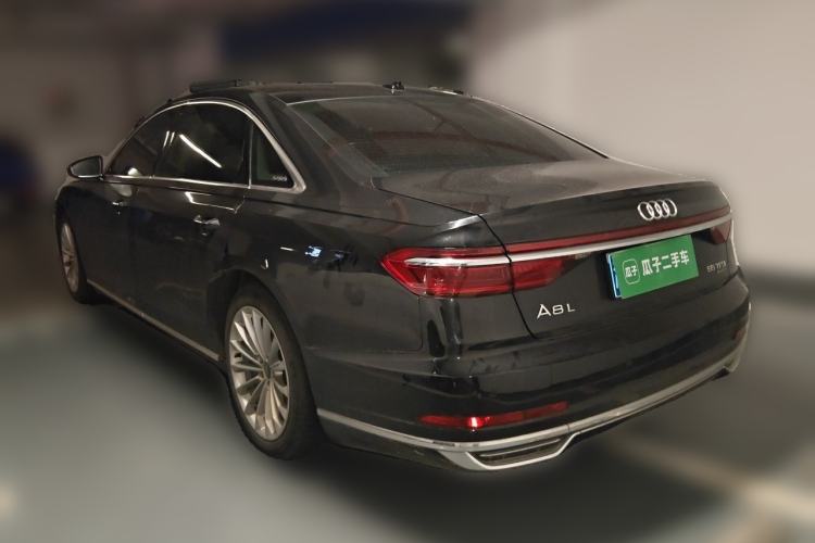 Used Audi A8 2018 A8L 55 TFSI quattro Launch Edition Elite Model Rear Left 45 Deg