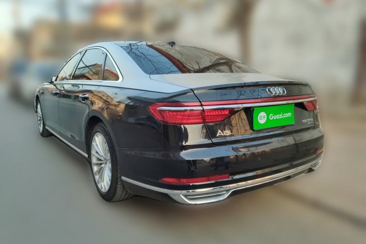 Used Audi A8 2018 A8L 55 TFSI quattro Launch Edition Elite Model Rear Left 45 Deg