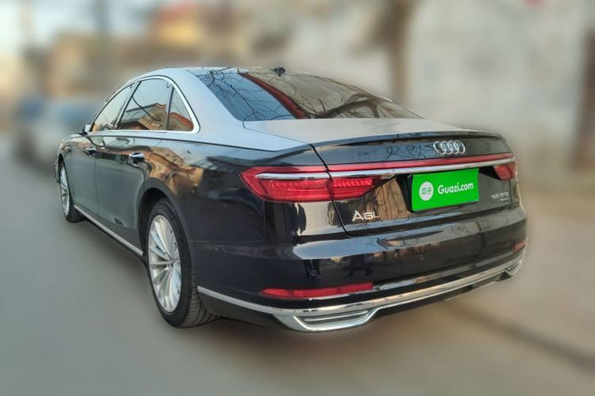Used Audi A8 2018 A8L 55 TFSI quattro Launch Edition Elite Model Rear Left 45 Deg