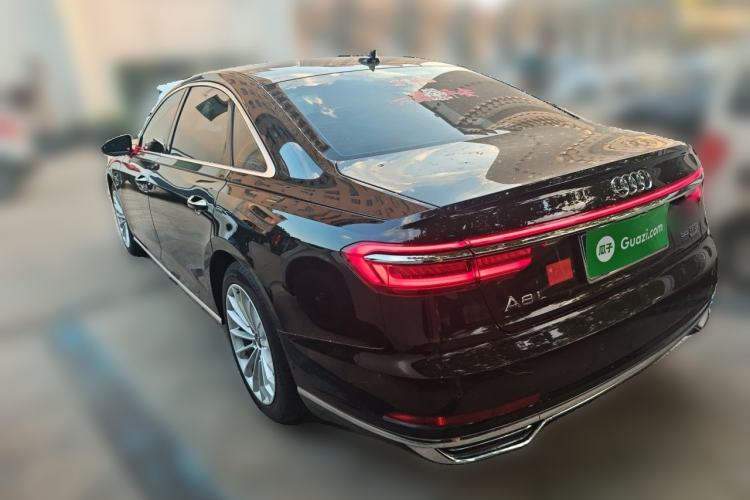 Used Audi A8 2018 A8L 55 TFSI quattro Launch Edition Elite Model Rear Left 45 Deg