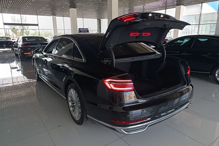 Used Audi A8 2018 A8L 55 TFSI quattro Launch Edition Elite Model Rear Left 45 Deg