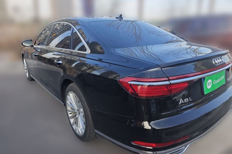Used Audi A8 2018 A8L 55 TFSI quattro Launch Edition Elite Model Rear Left 45 Deg